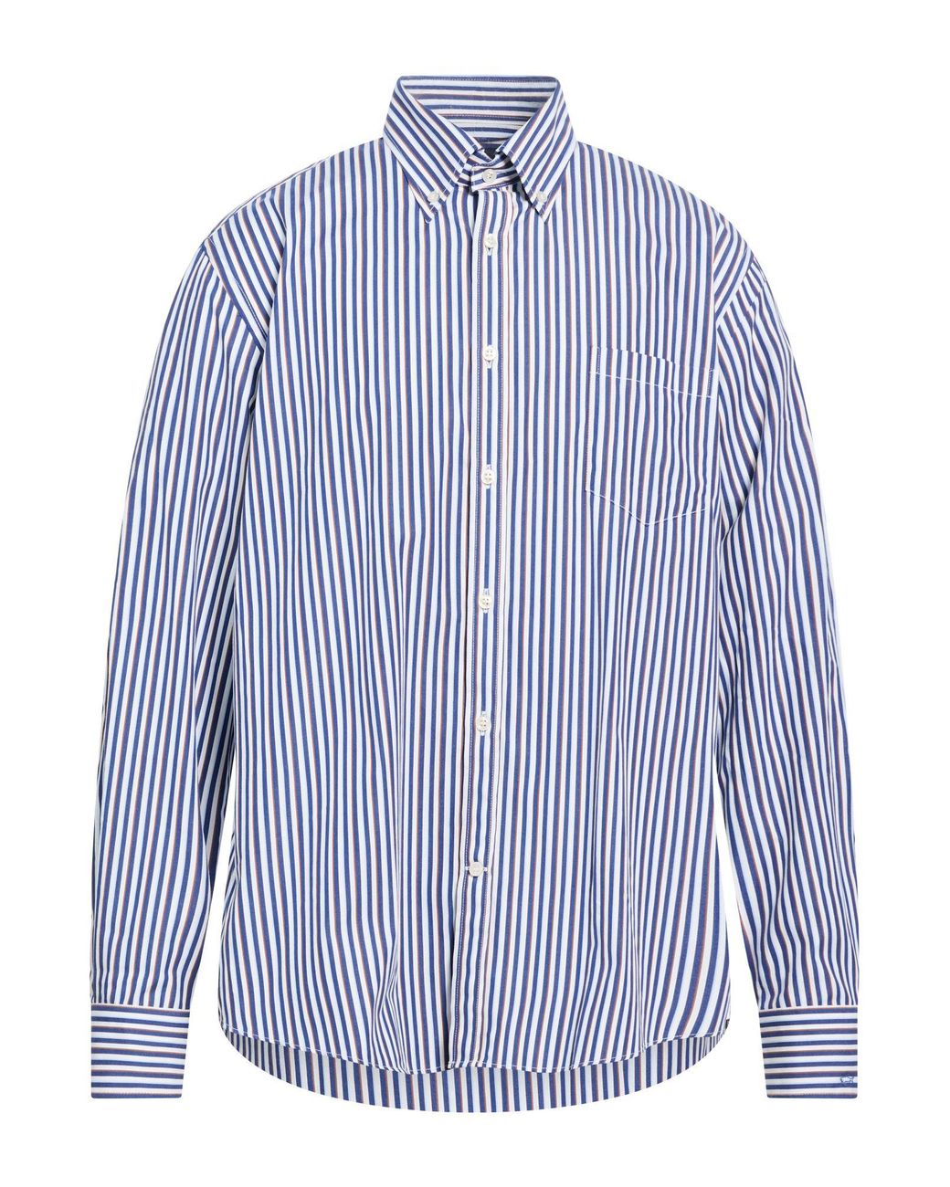 Paul & Shark Blue Shirt Cotton for men