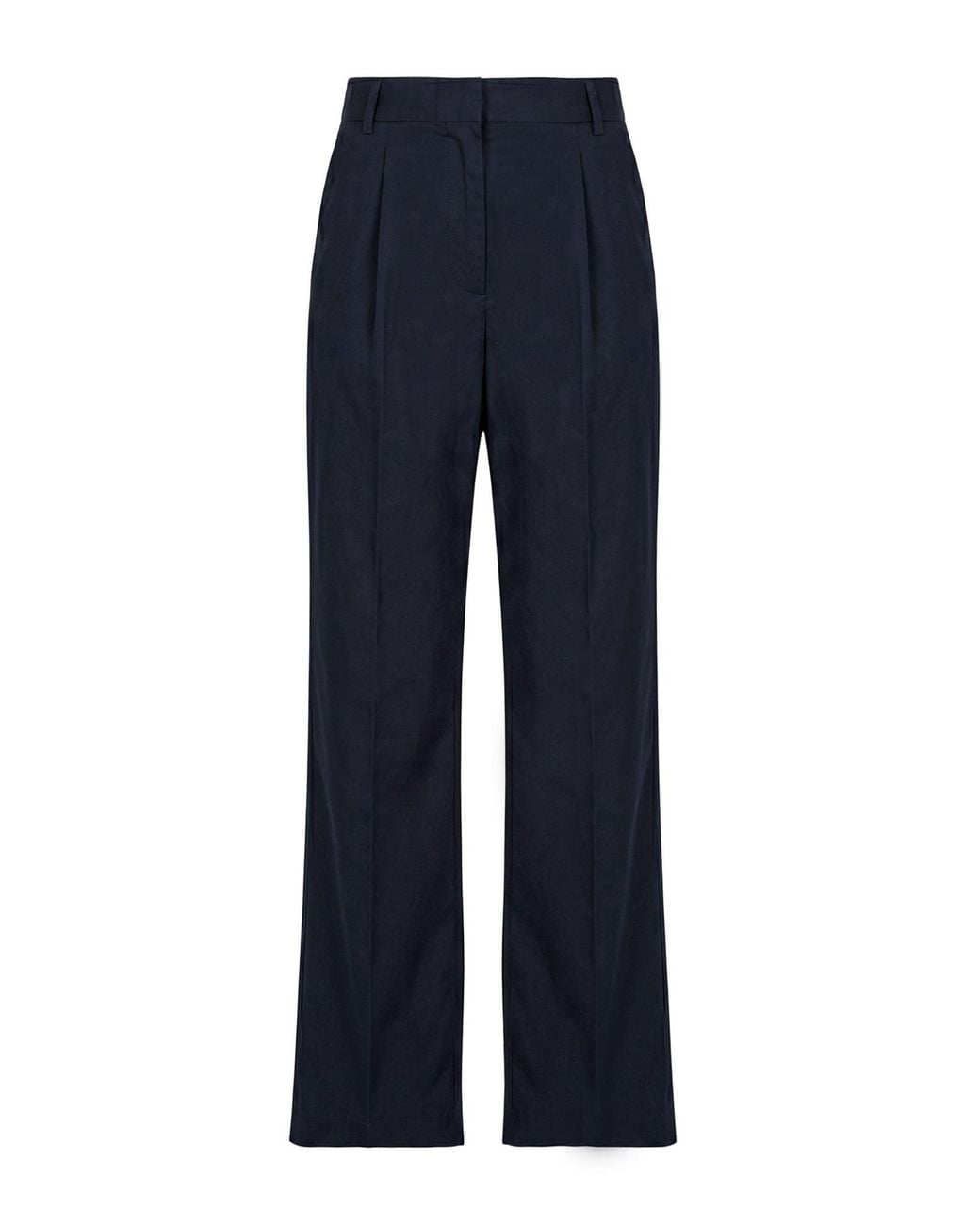 Officine Generale Blue Midnight Pants Organic Cotton