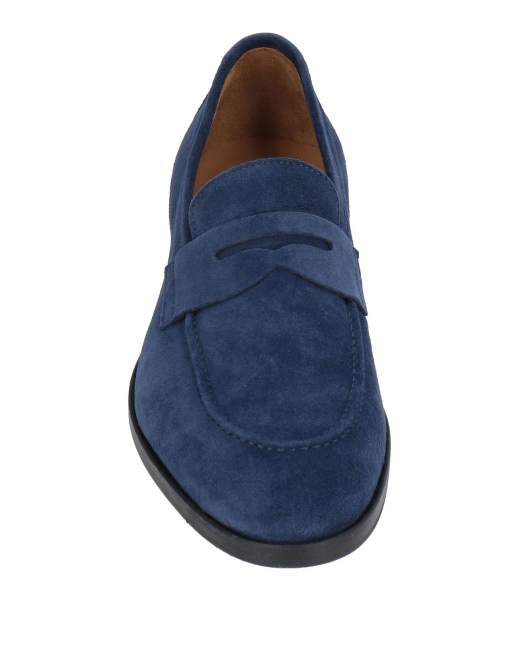 Testoni Blue Loafers for men