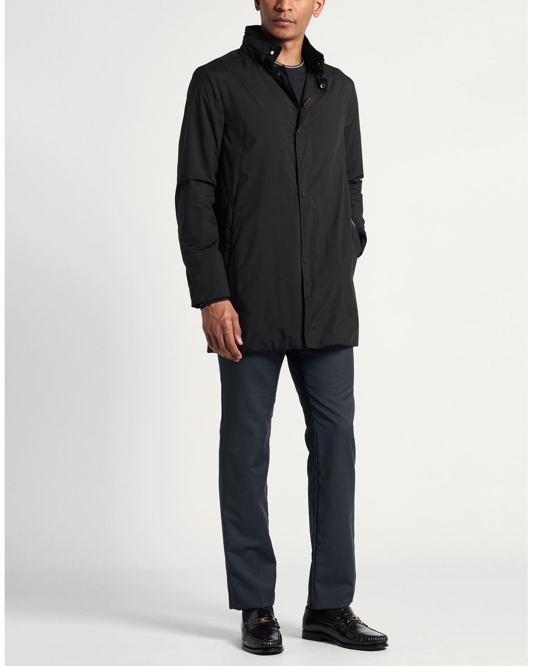 Cappotto di Moorer in Black da Uomo