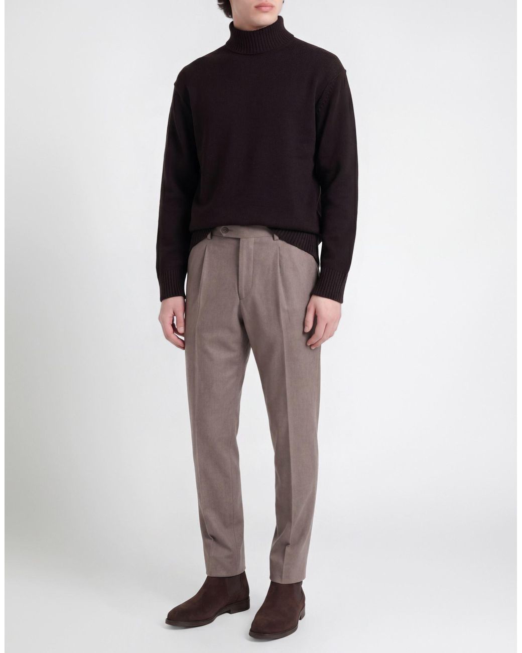 Paolo Pecora Black Turtlenecks for men
