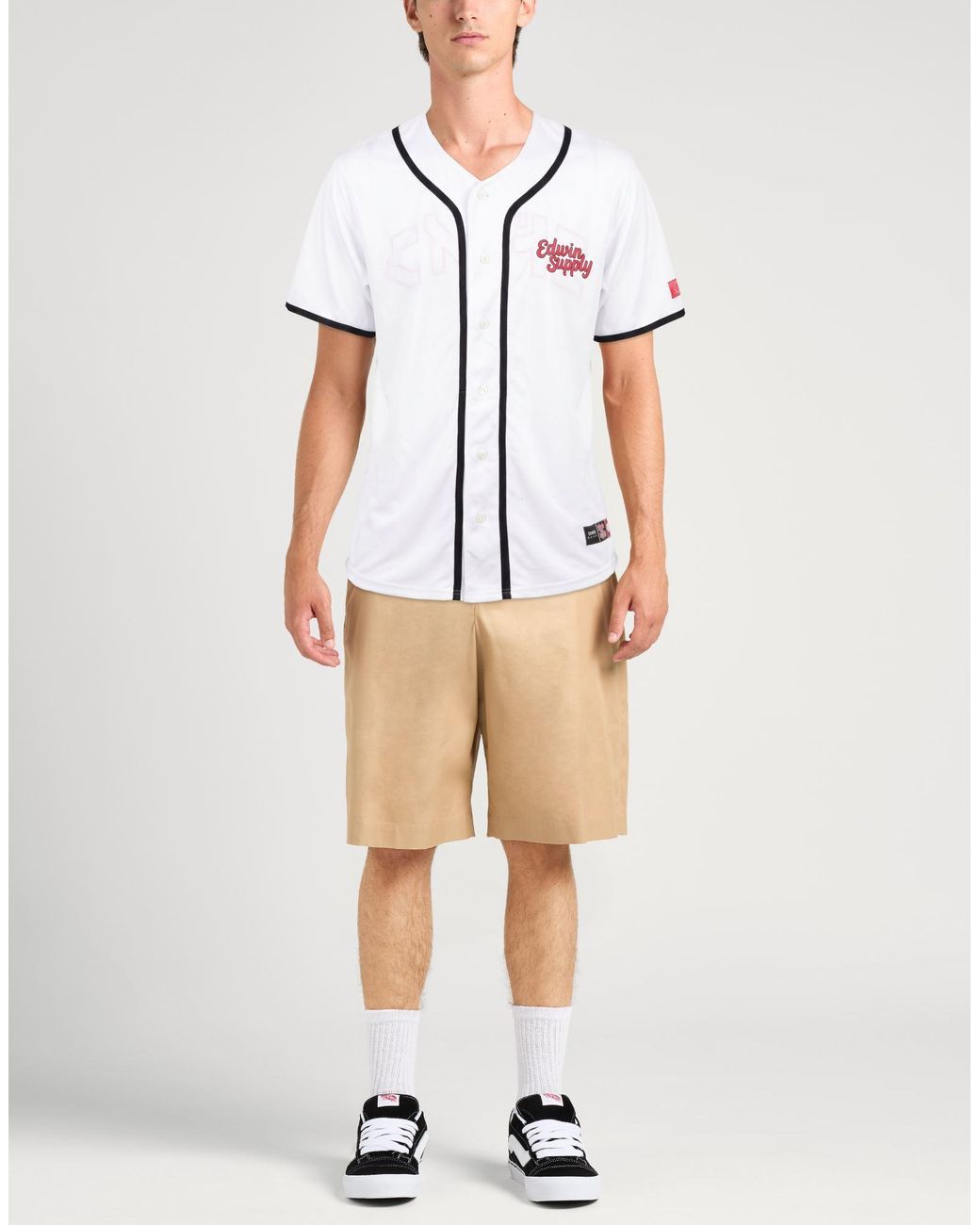 Edwin White Shirt for men