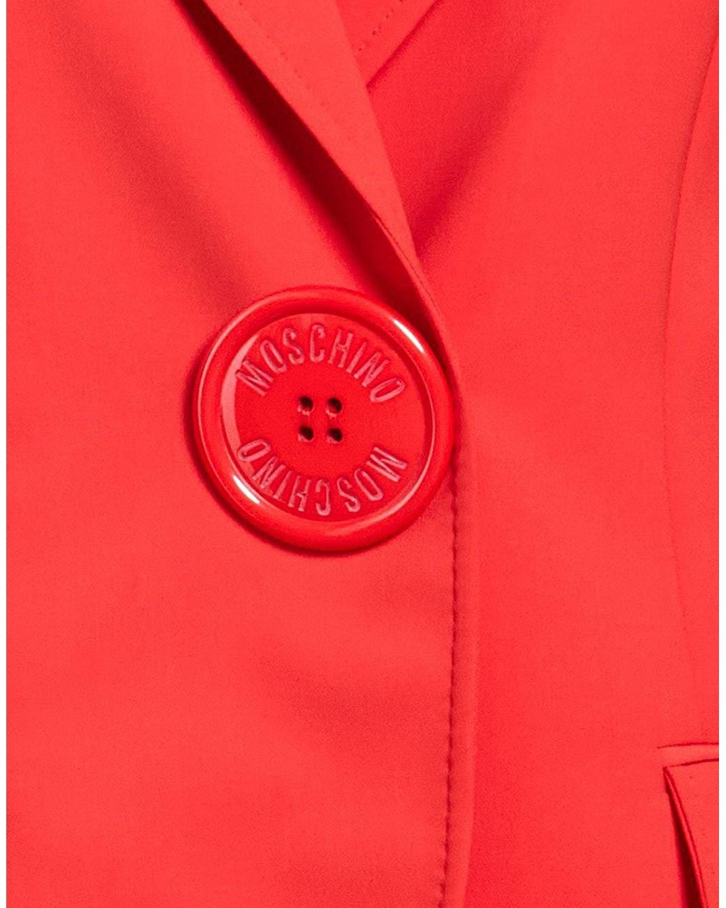 Moschino Red Blazer