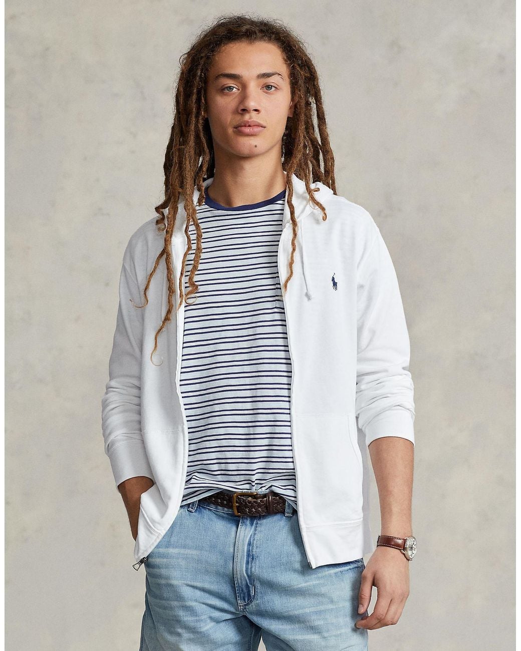 Polo Ralph Lauren White Sweatshirt for men