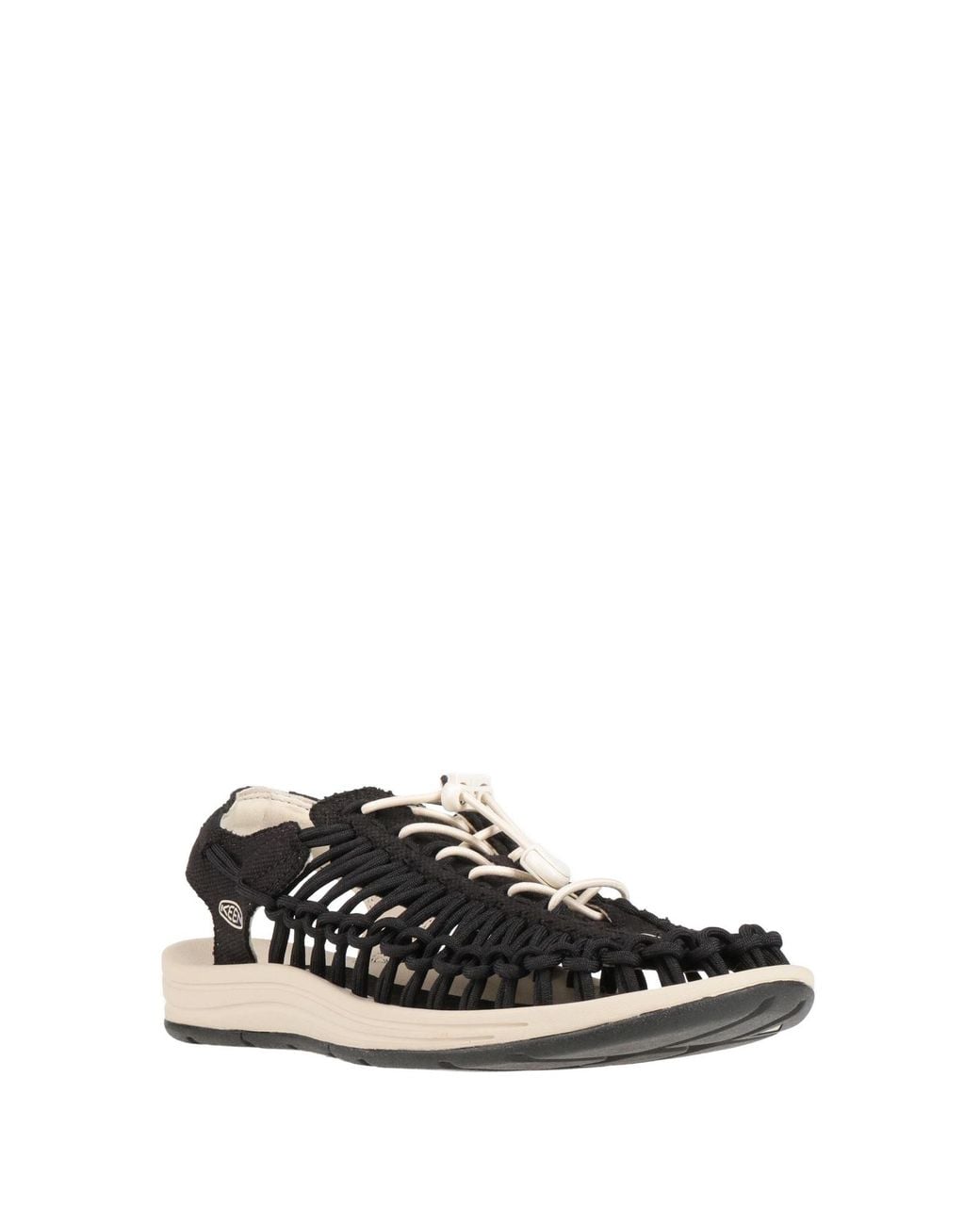 Keen Black Sandals Textile Fibers for men