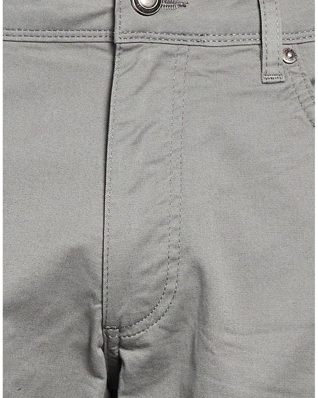 Hackett Gray Pants Cotton, Elastane for men