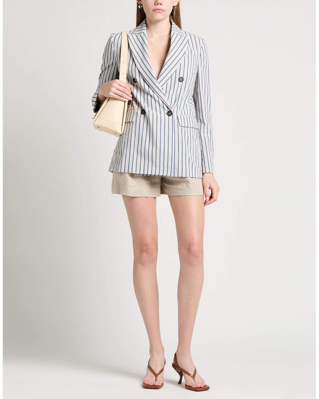 Brunello Cucinelli Gray Blazer