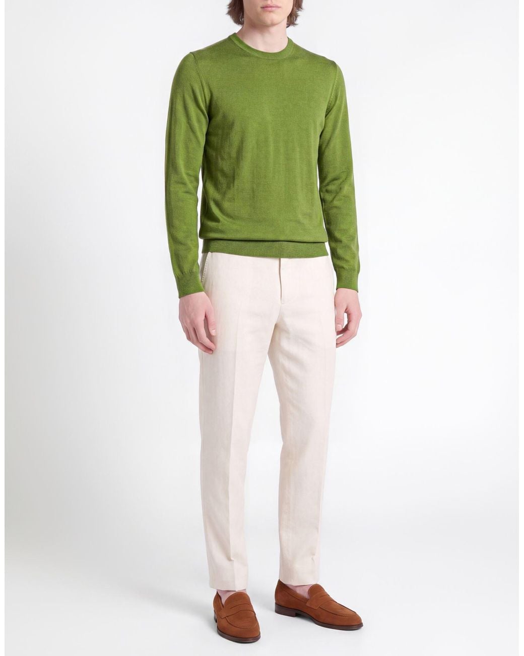 Pullover Alpha Studio de hombre de color Green
