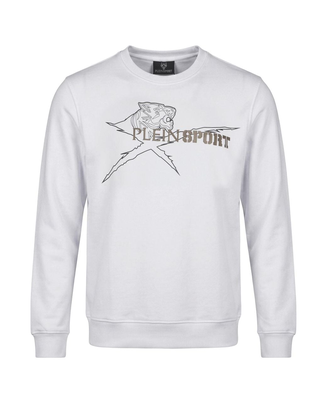 Philipp Plein Gray Sweatshirt Cotton for men