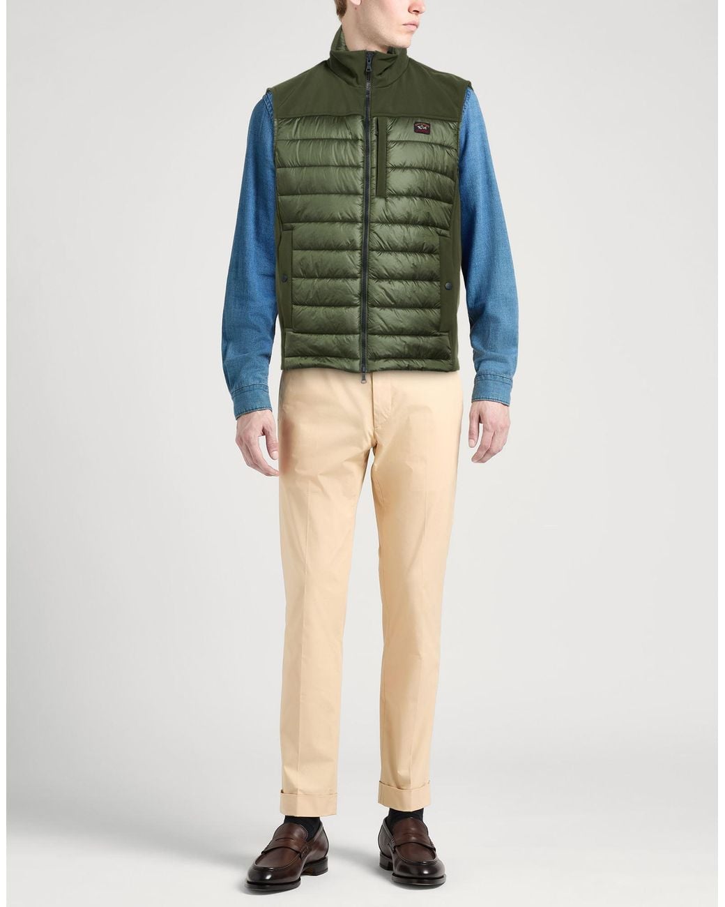 Paul & Shark Green Gilet for men