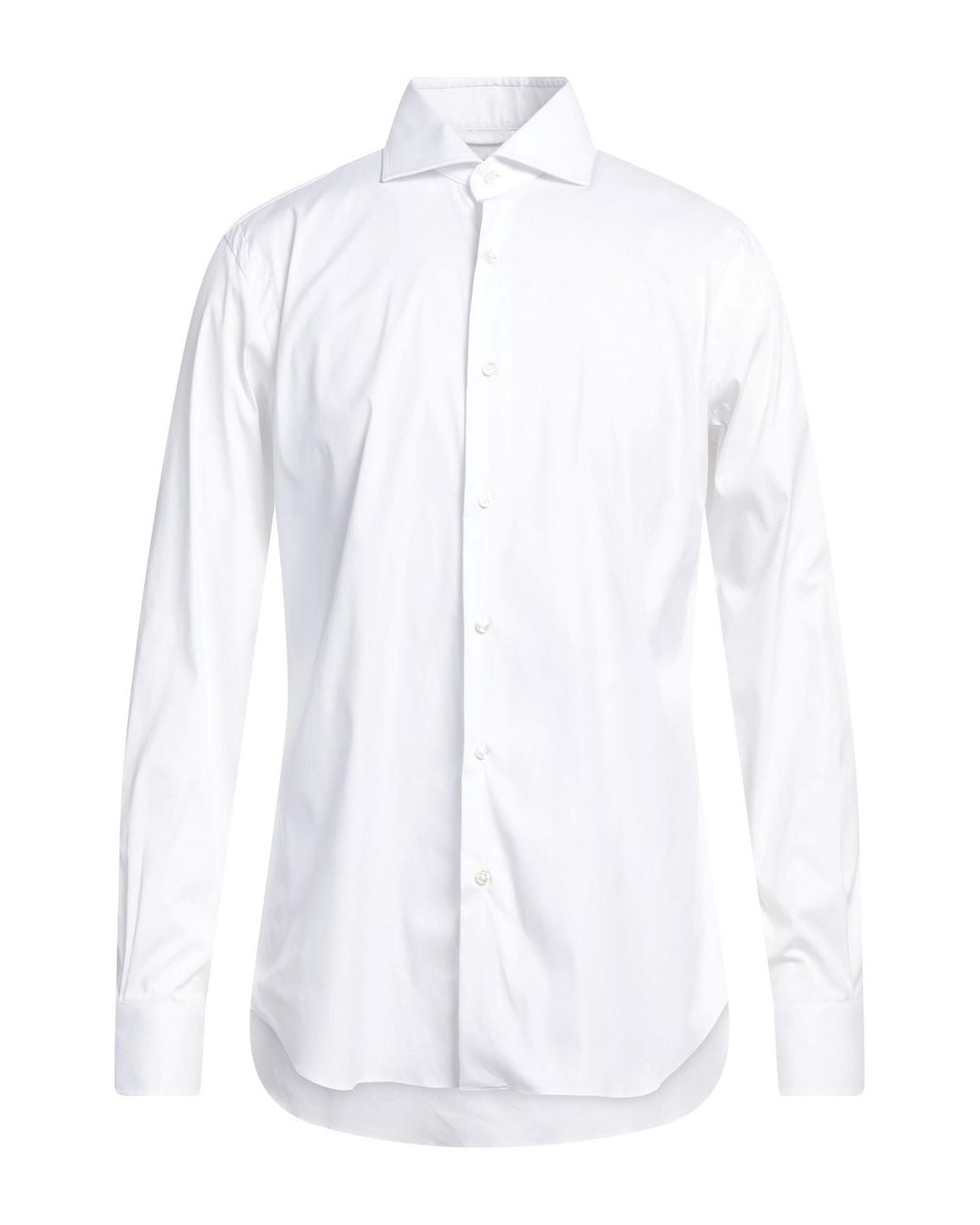 Barba Napoli White Shirt for men