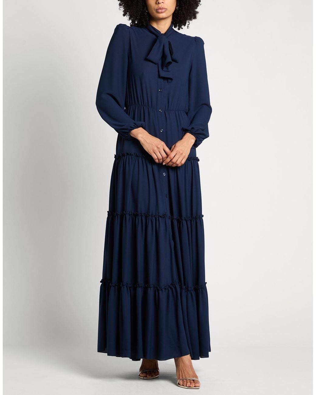 Cristinaeffe Blue Maxi Dress