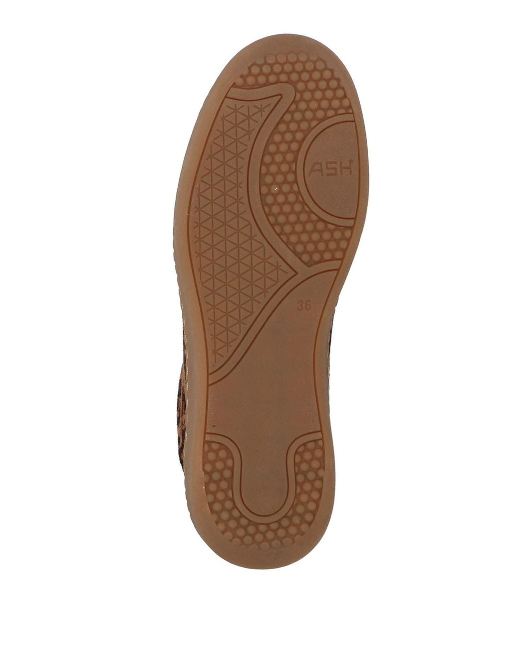 Ash Brown Sunset Sneakers Leather
