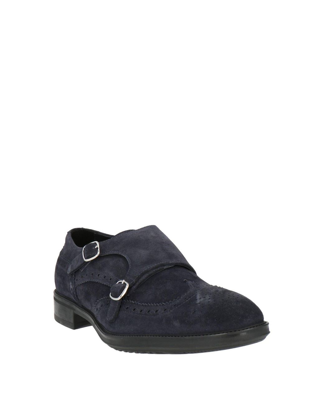 Doucal's Blue Loafers Soft Leather for men