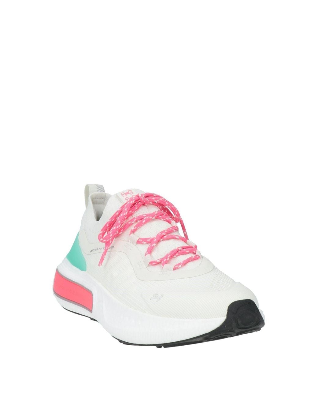 Under Armour White Sneakers Textile Fibers