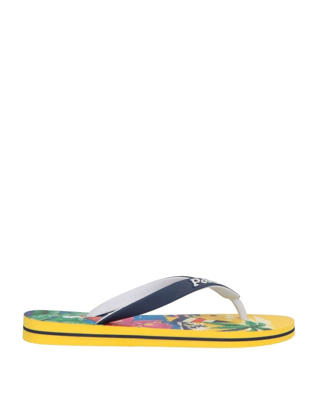 Polo Ralph Lauren Yellow Thong Sandal