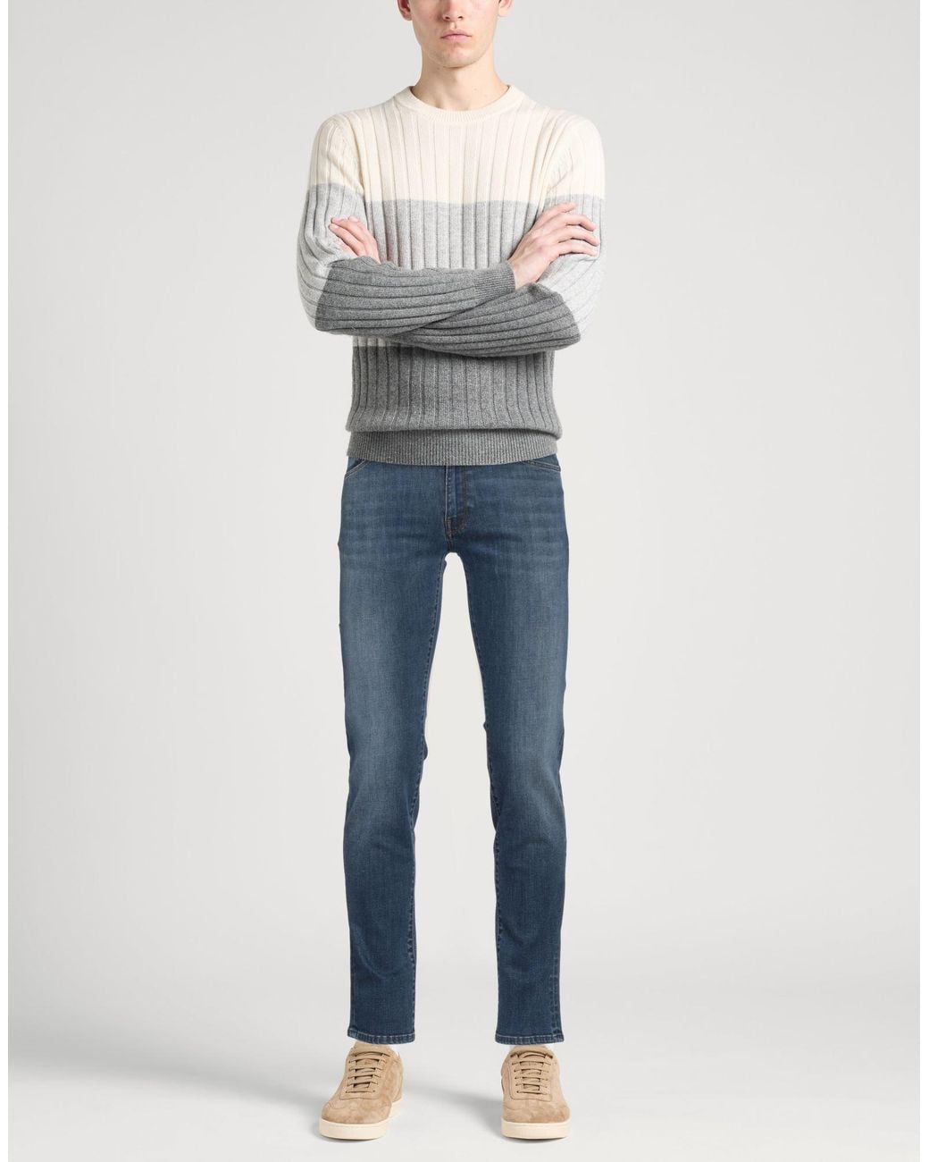 PT Torino Blue Jeans Cotton, Polyester, Elastane for men