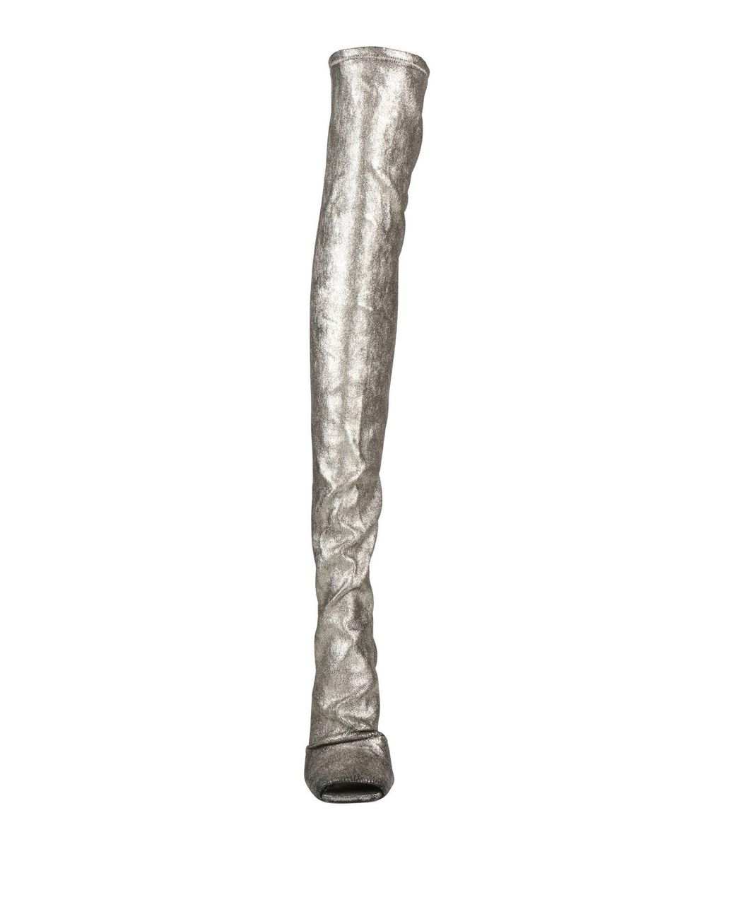Rick Owens White Boot Leather