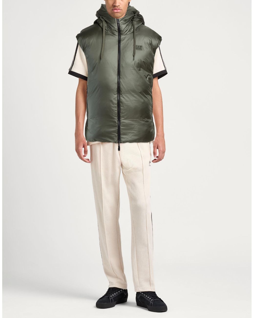 Chompa Sin Mangas EA7 de hombre de color Green