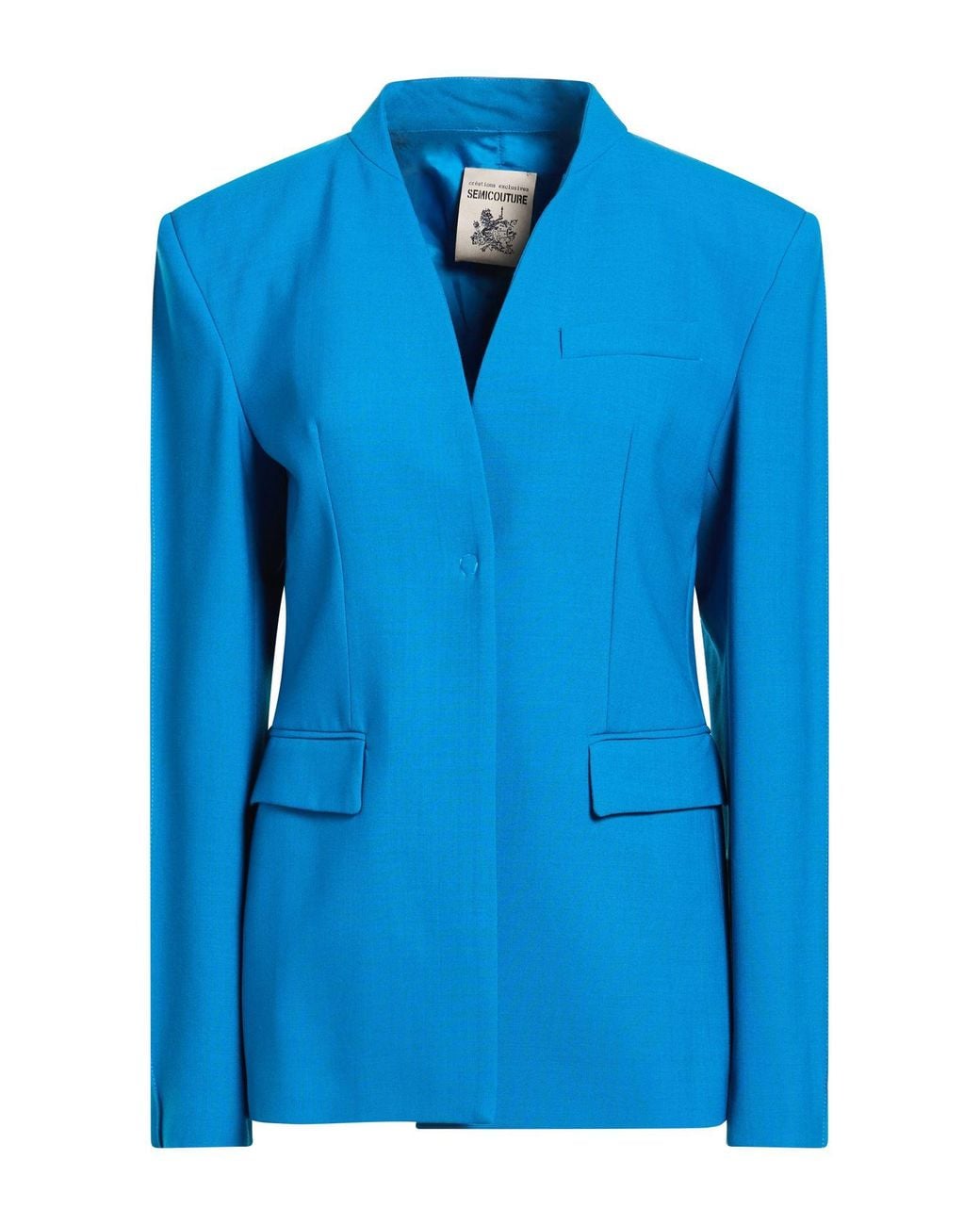 Semicouture Blue Blazers