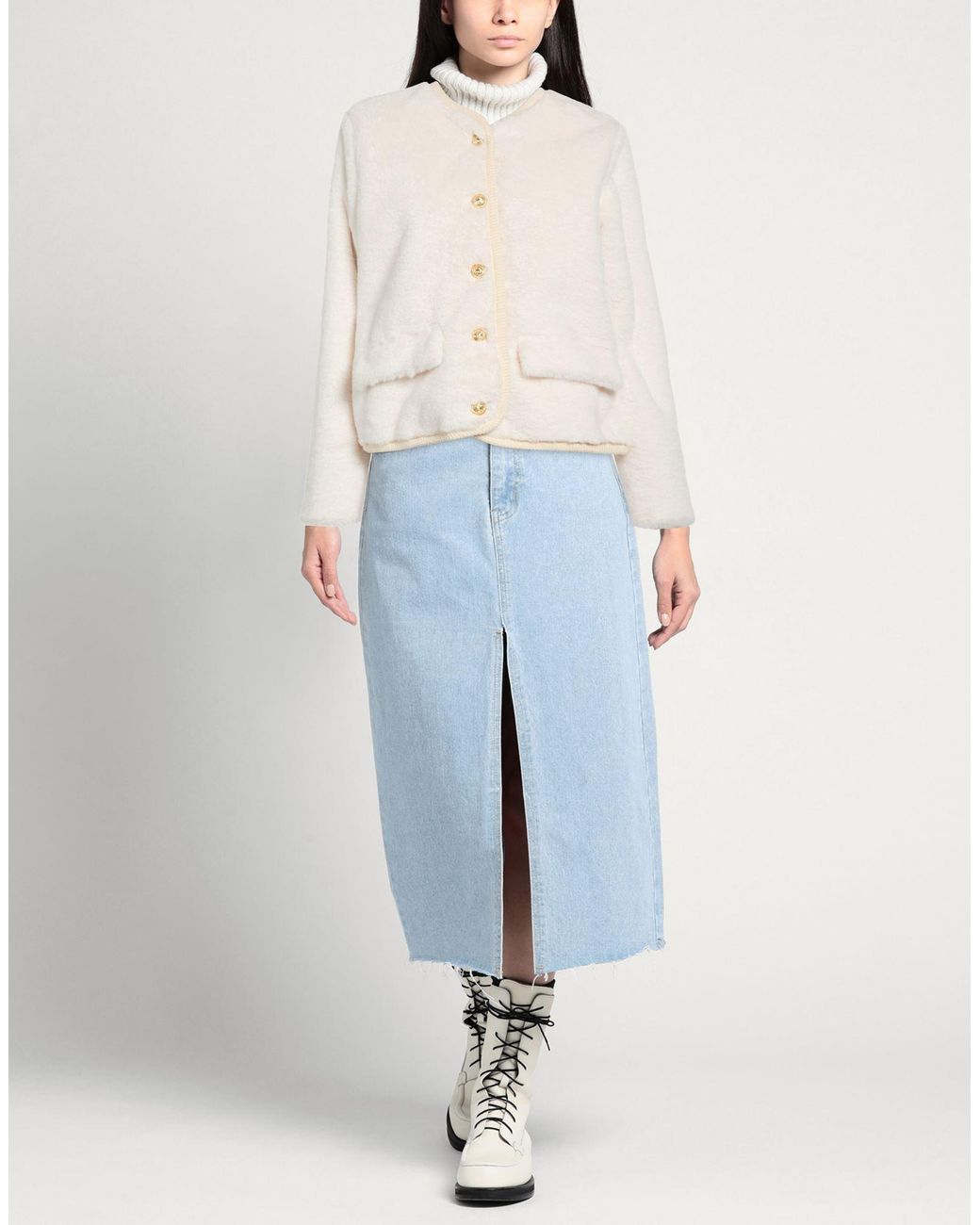 Shirtaporter Natural Shearling & Teddy