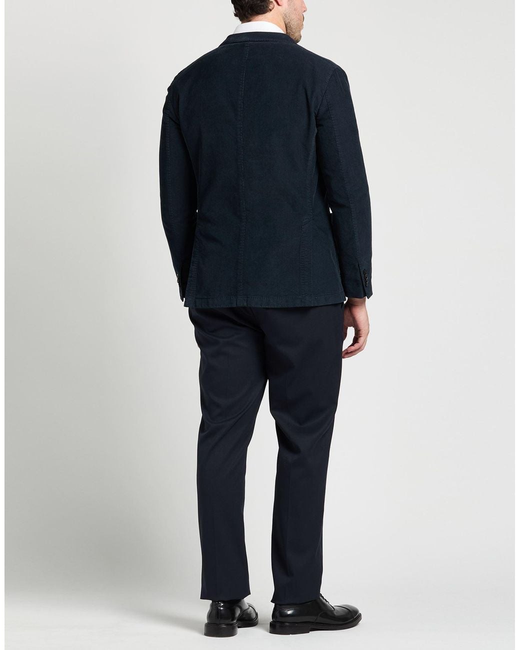 Boglioli Blue Blazer Cotton, Modal, Elastane for men