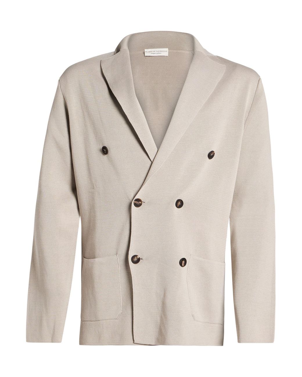 FILIPPO DE LAURENTIIS Natural Blazer for men