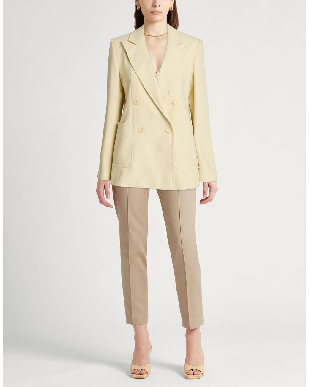 Semicouture Natural Blazers