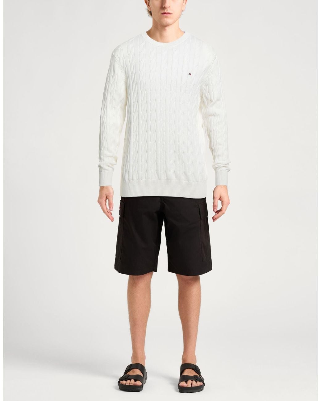 Tommy Hilfiger White Jumper for men