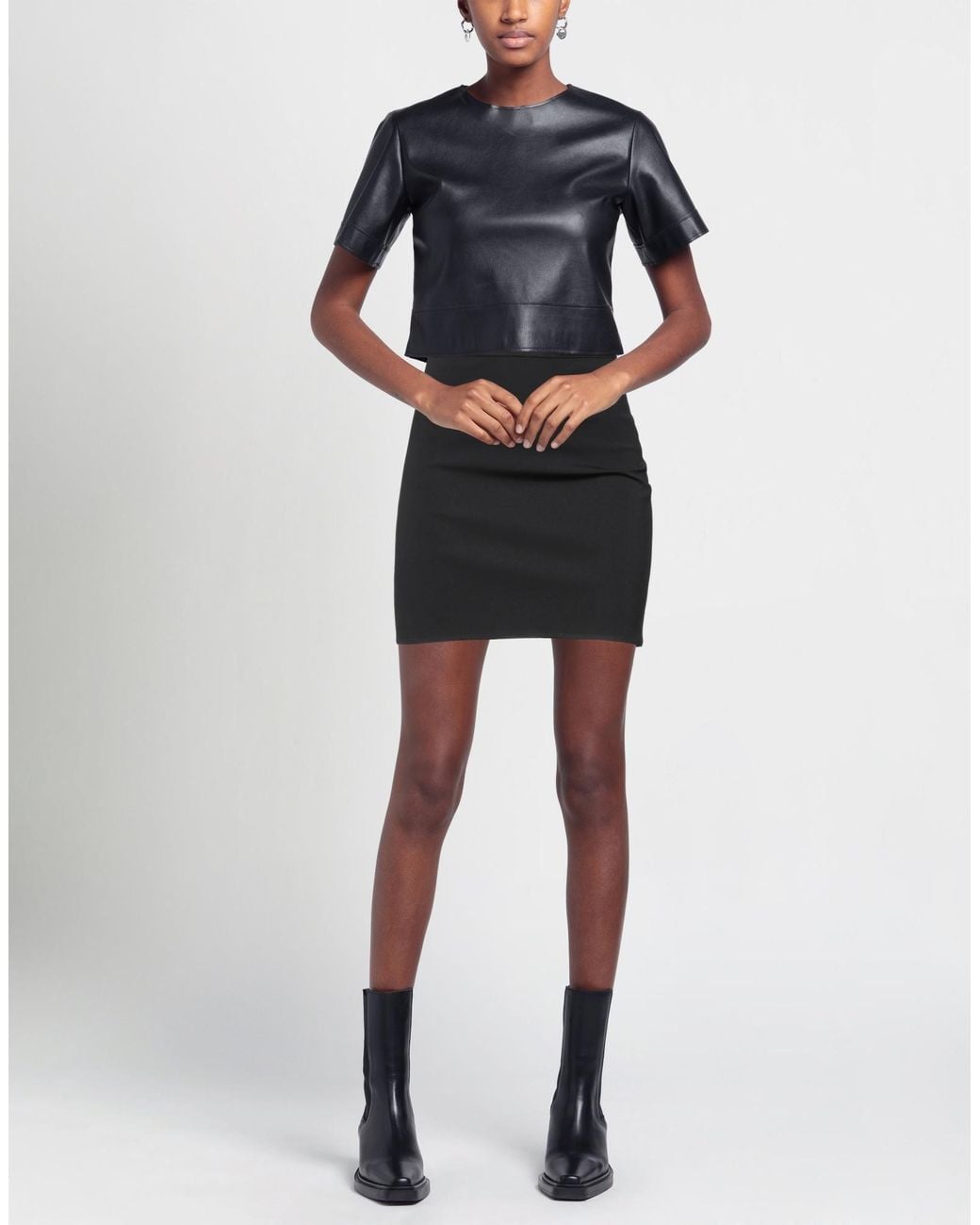 Dolce & Gabbana Black Mini Skirt
