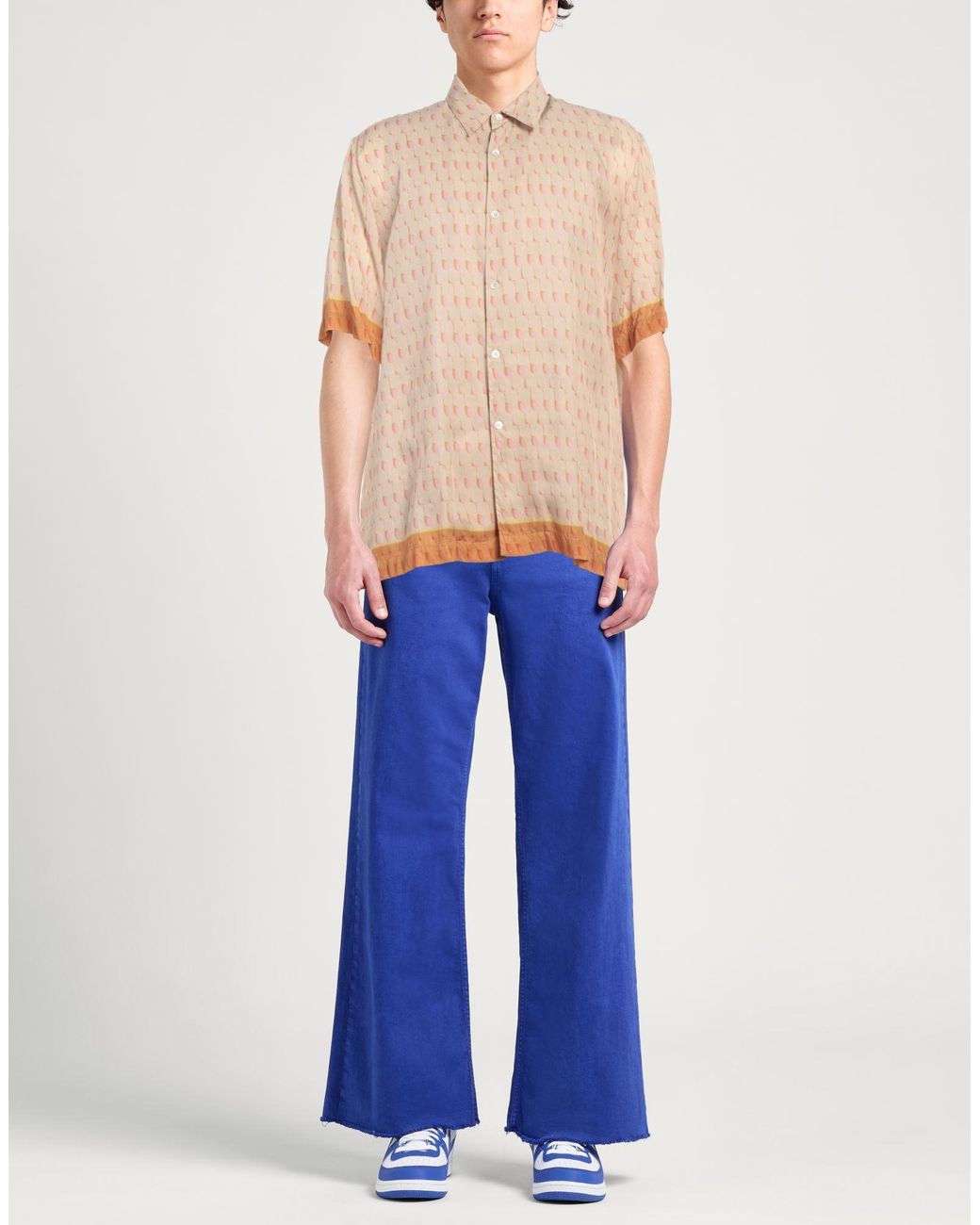 Dries Van Noten Natural Shirt Viscose for men
