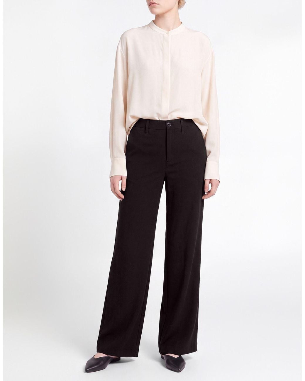 Rag & Bone Black Trouser