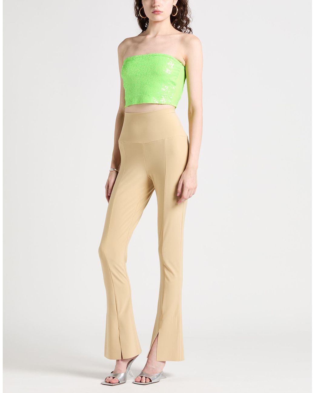 Top Norma Kamali en coloris Green
