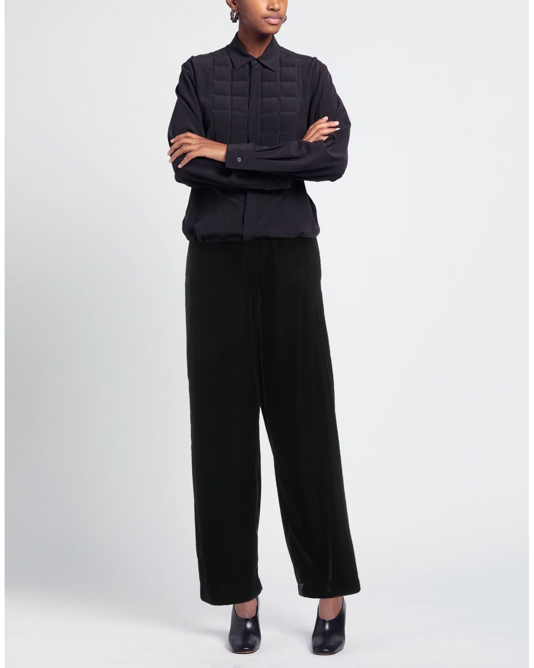 Clips Black Trouser
