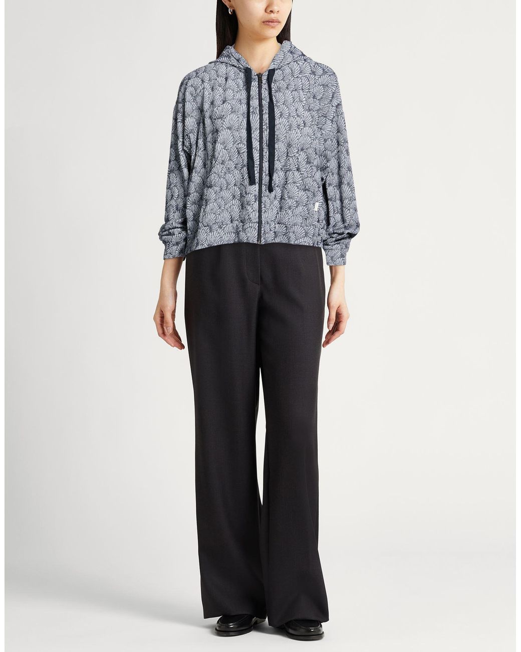 Crossley Blue Cardigan Cotton, Recycled Cotton