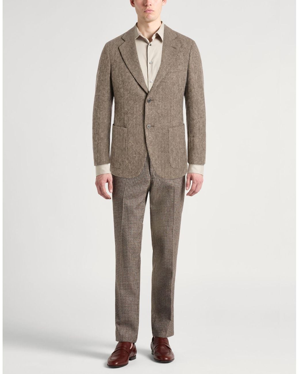 Emporio Armani Brown Blazer for men