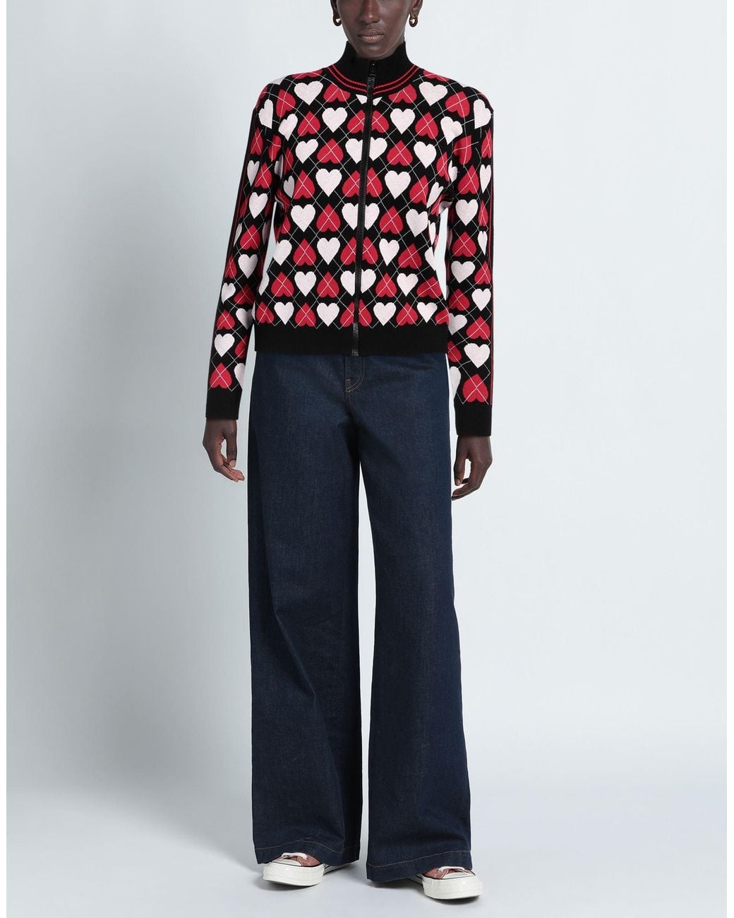 MSGM Black Strickjacke