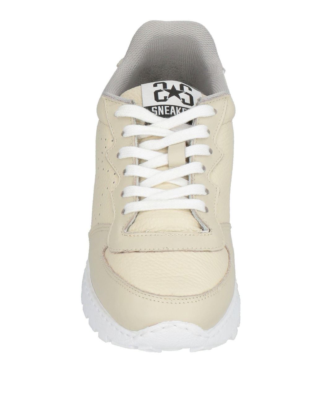 2 Star Natural Sneakers Leather
