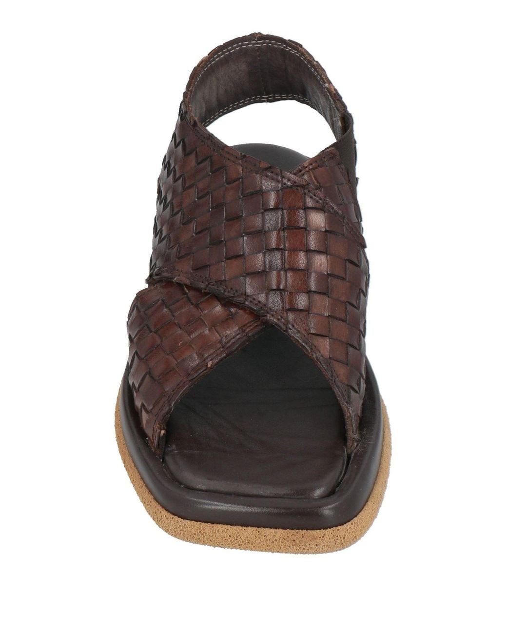 Moma Brown Sandals Leather