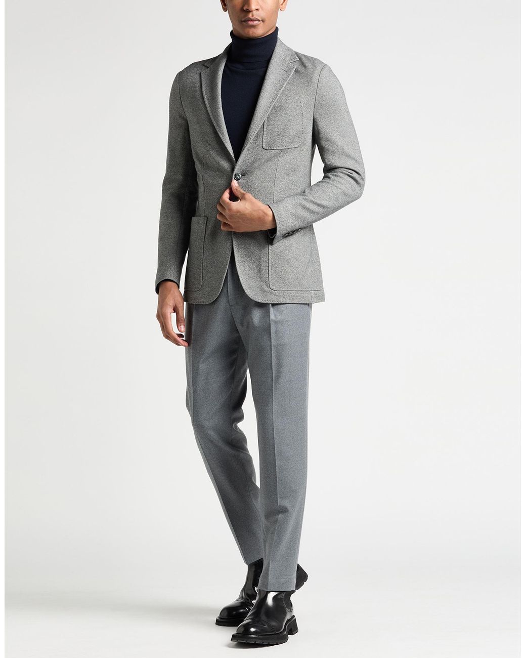 Canali Gray Blazers for men