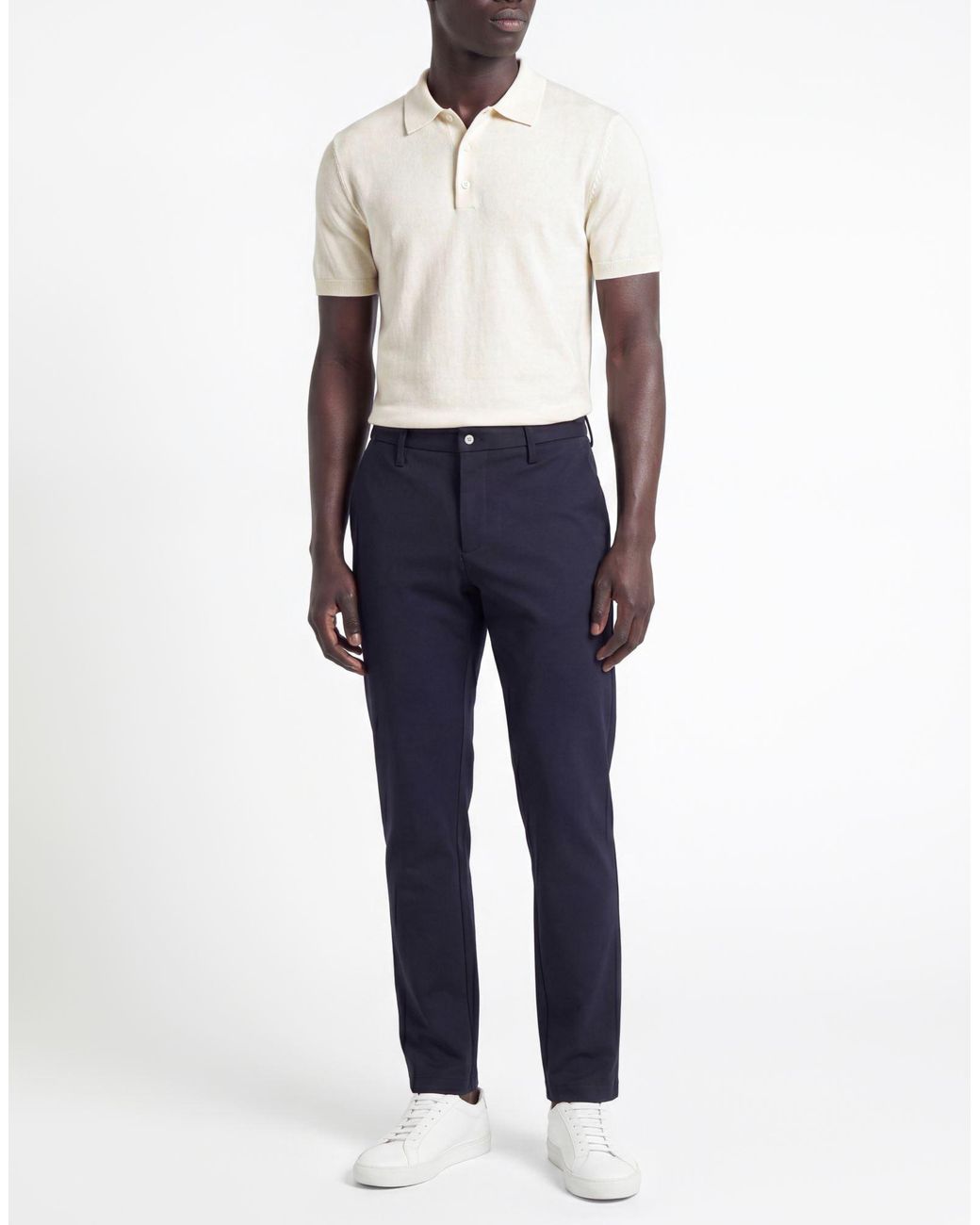 Squad² Blue Pants Viscose, Nylon, Elastane for men