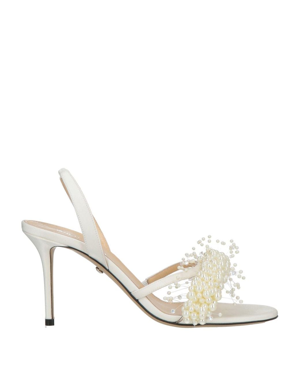 Mach & Mach White Sandale