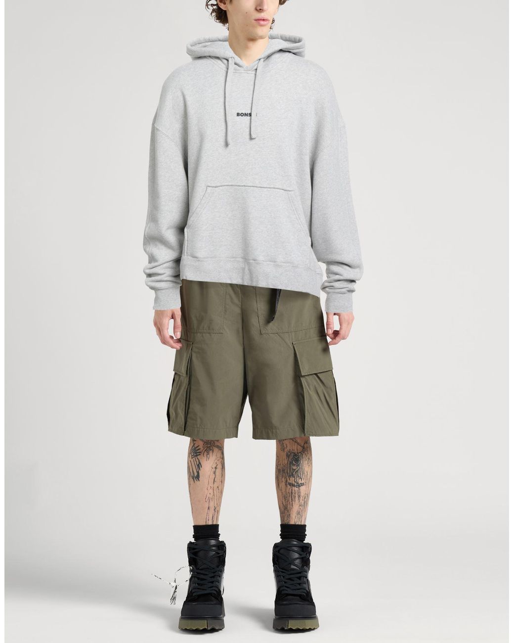 Bonsai Gray Sweatshirt for men
