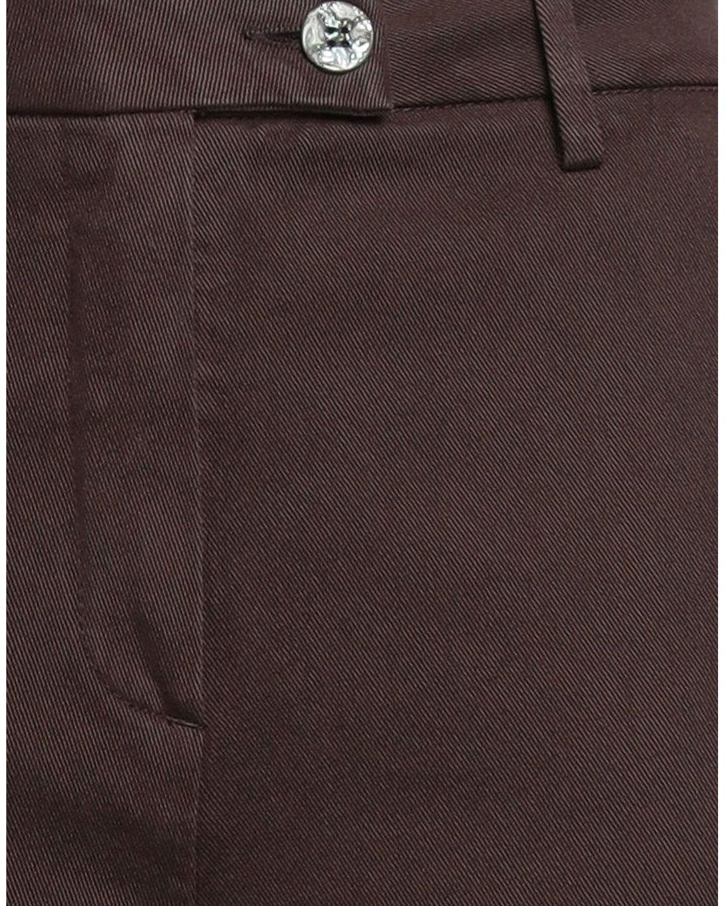 RE_HASH Brown Pants Cotton, Lyocell, Elastane