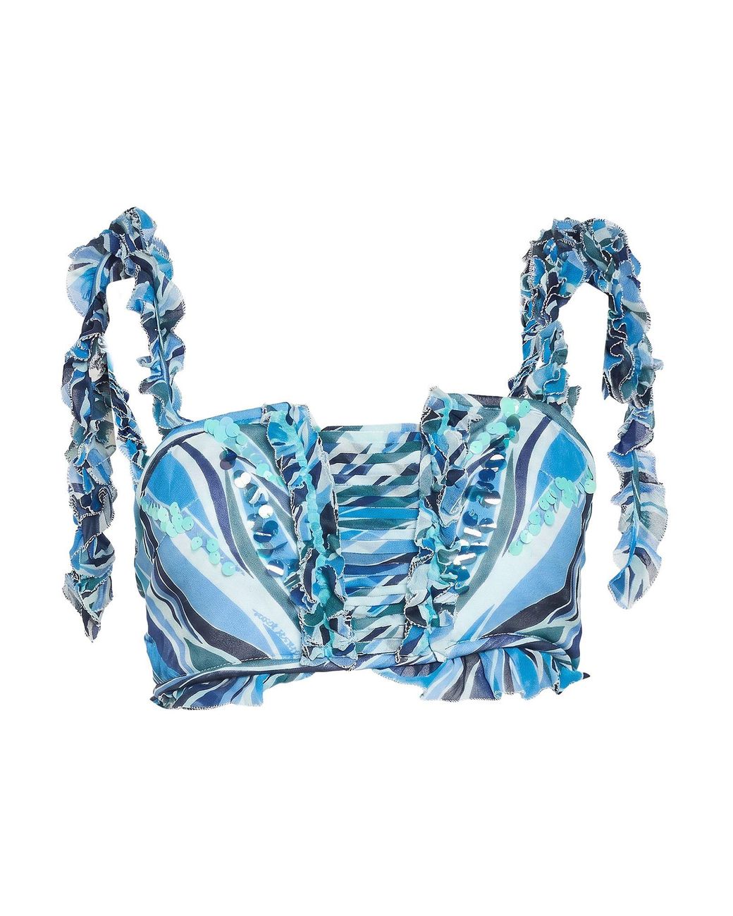 Poupette Blue Top Silk