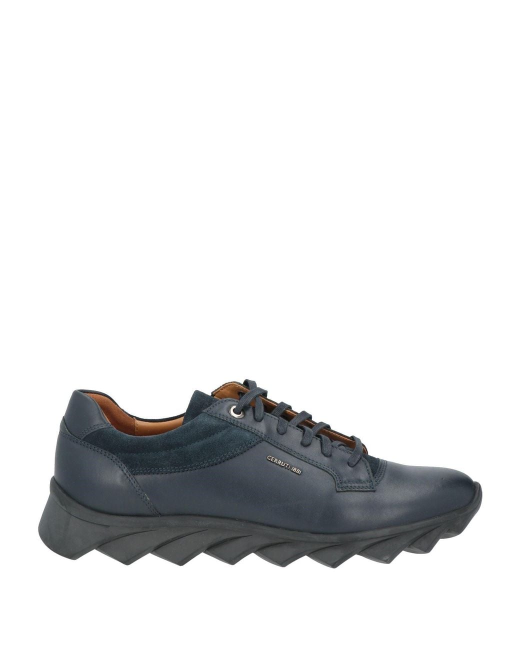 Cerruti 1881 Gray Sneakers Calfskin for men