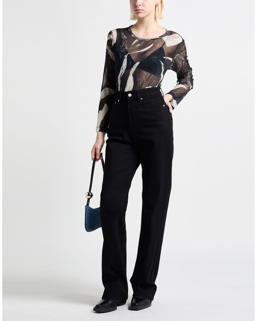 Maison Kitsuné Black Jeans