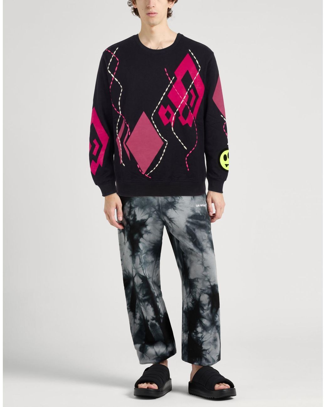 Barrow Pink Sweatshirt Cotton for men