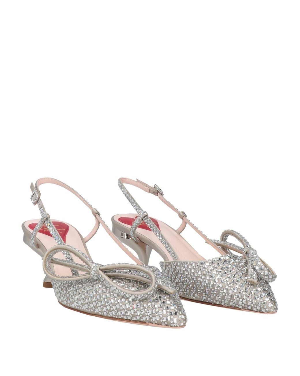 Roger Vivier Metallic Pumps Textile Fibers