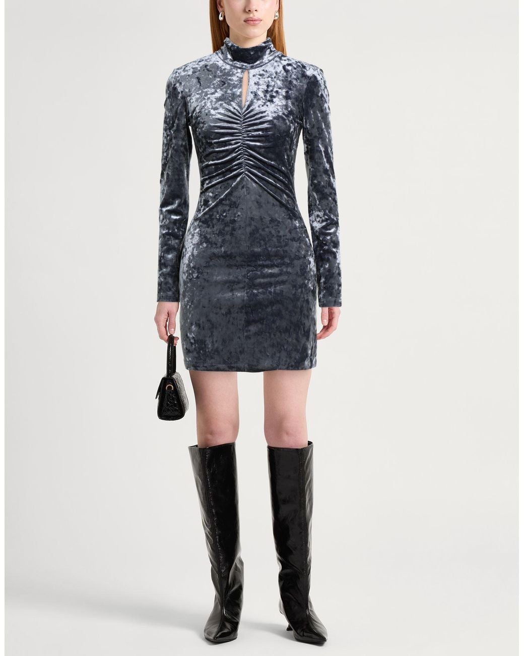 Patrizia Pepe Blue Mini Dress